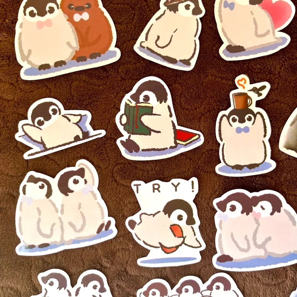 Cute Penguin Sticker Sets
